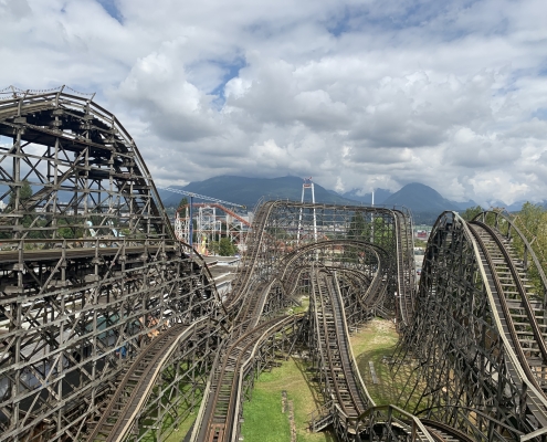 Pacific National Exhibition "Wooden Coaster" Restoration