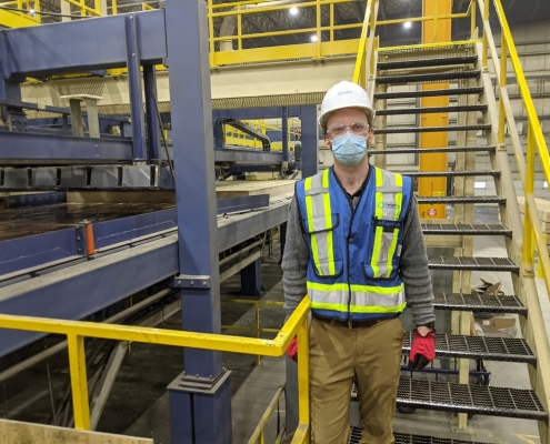 OSB Mill Forming Press & Raw Board Handling Upgrade