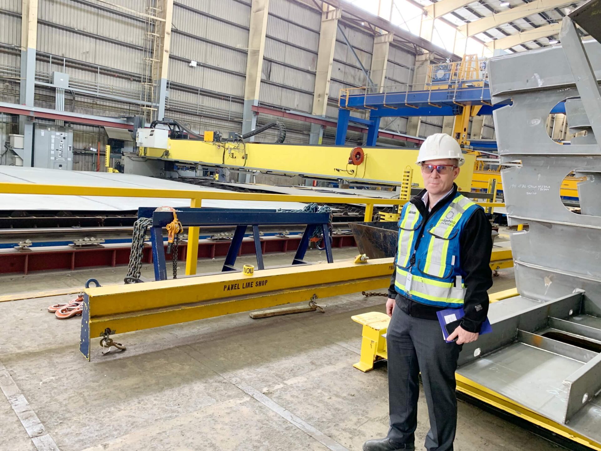HMI update for crane